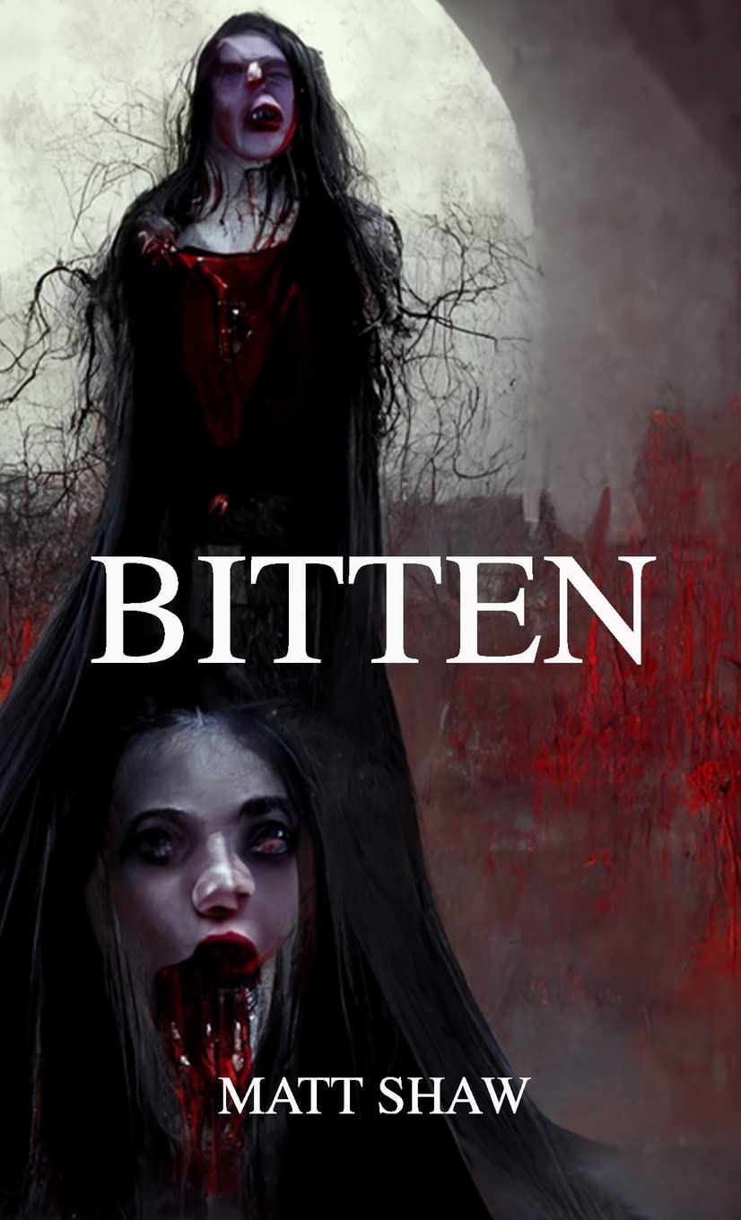 Bitten: A vampire horror novel poster