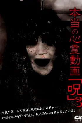 Hontō no Shinrei Dōga 'Noroi' 3 poster