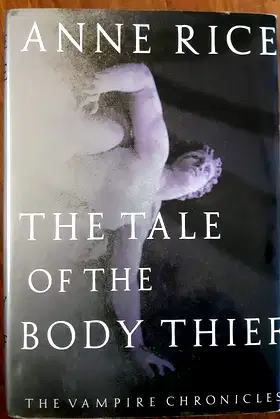 Tale of the Body Thief 1ST Edition Inscribed poster