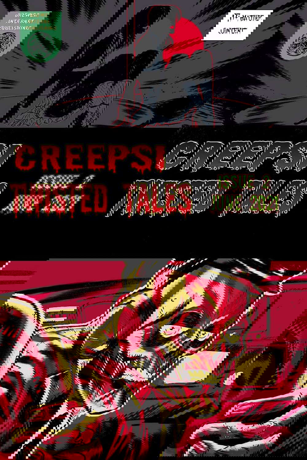 Creepsi Twisted Tales Issue 2 - Horror Comic Book poster