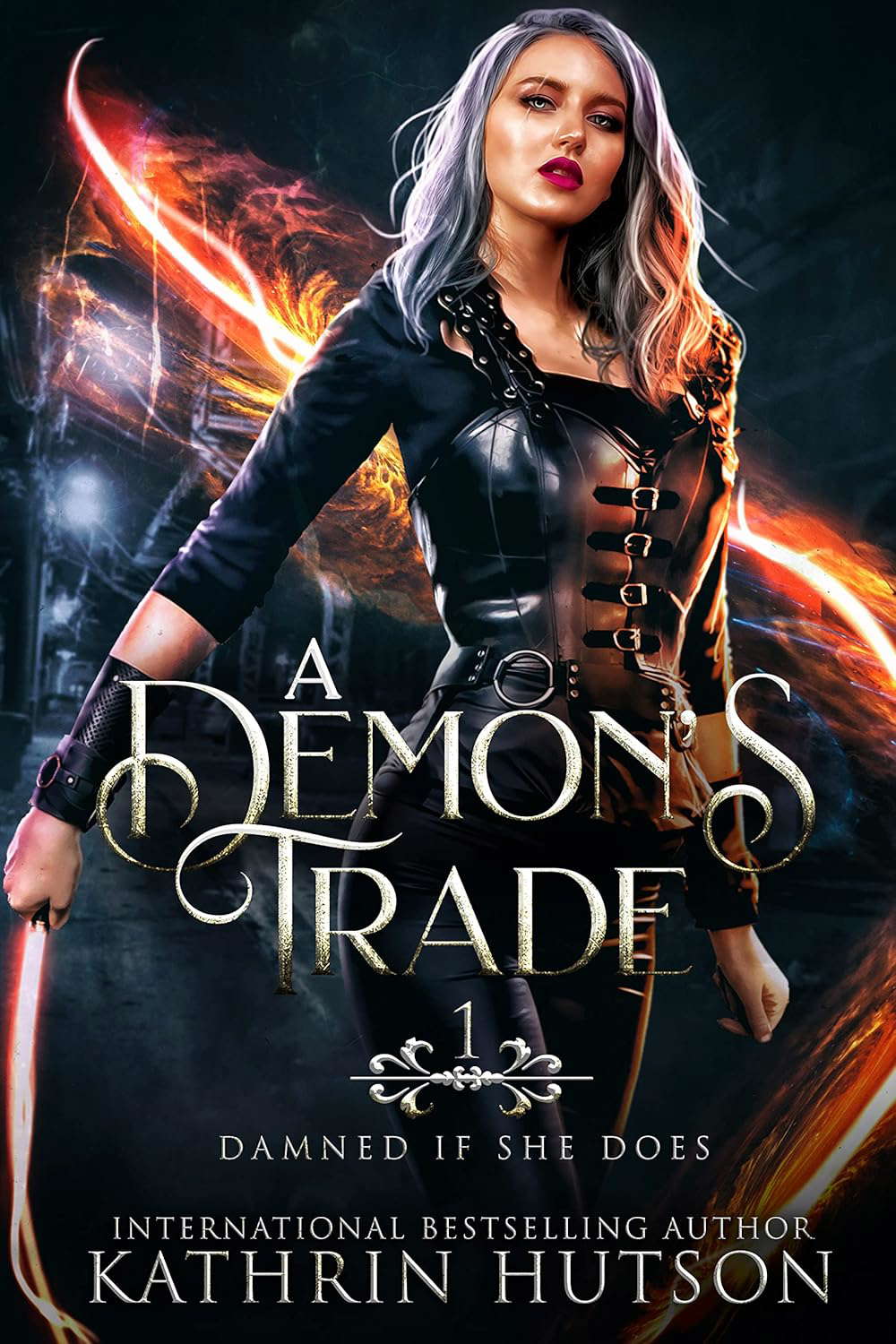 A Demon's Trade (Damned If She Does Book 1) poster
