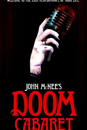 John McNee's Doom Cabaret poster