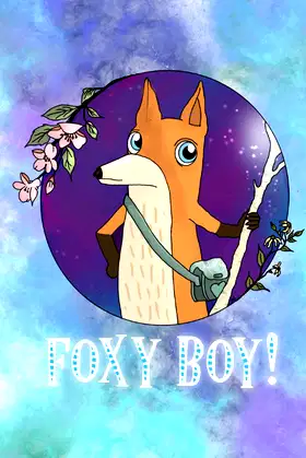 Foxy Boy! Notebook: Magic Fox (Indie Game Inspired Art) poster