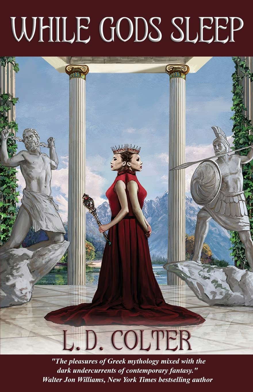 While Gods Sleep: Book One of Perilous Gods poster