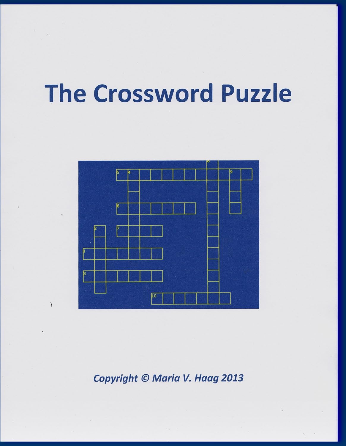 The Crossword Puzzle poster