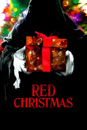 Red Christmas poster