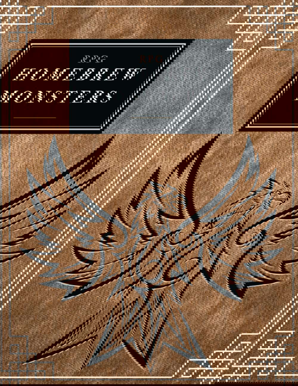 RPG Homebrew Monsters: Create your own DND homebrew monsters poster