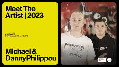 Michael & Danny Philippou on “Talk to Me" poster
