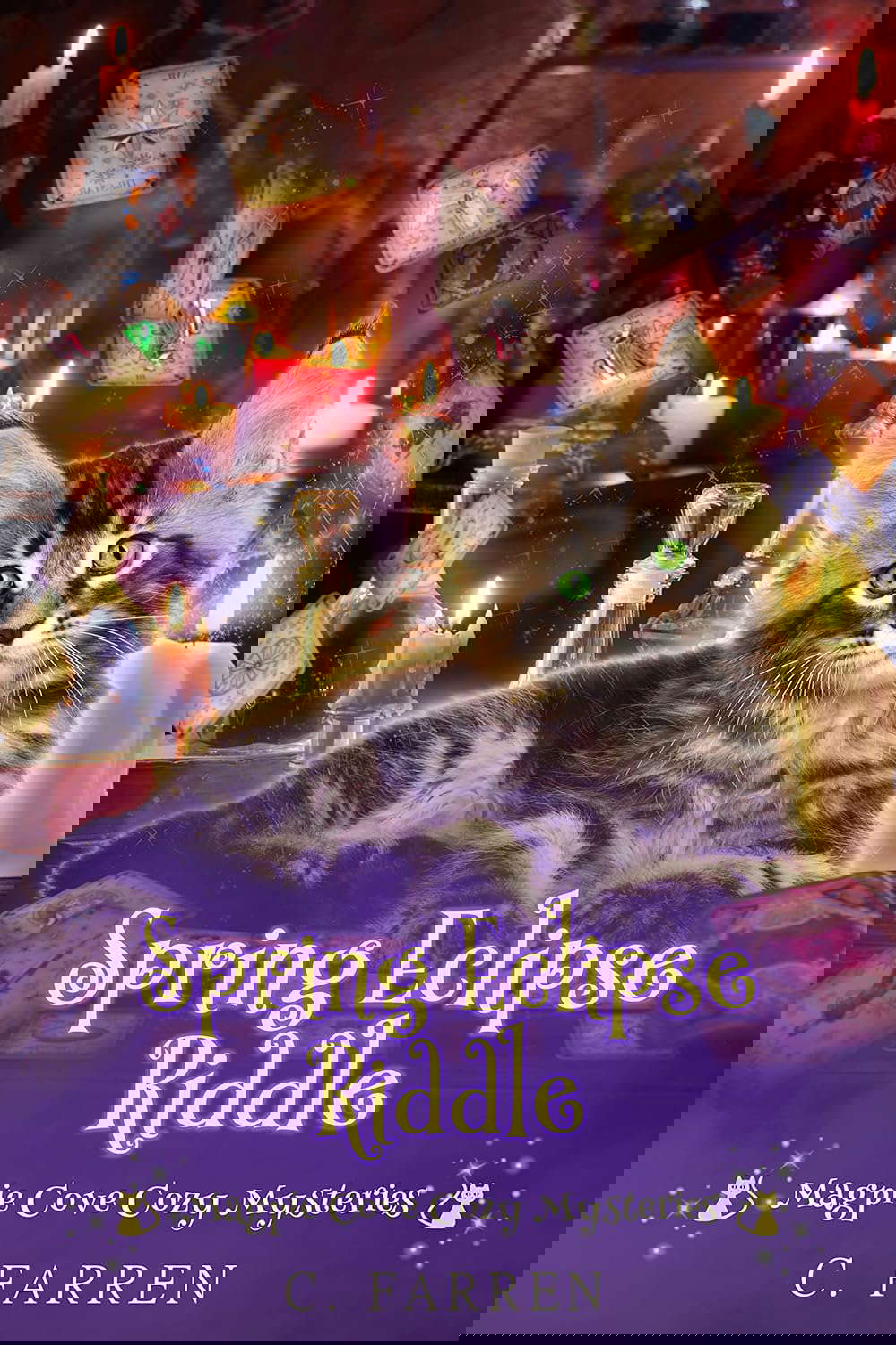 Spring Eclipse Riddle: Magpie Cove Cozy Mysteries Book 2 poster