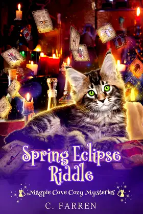 Spring Eclipse Riddle: Magpie Cove Cozy Mysteries Book 2 poster