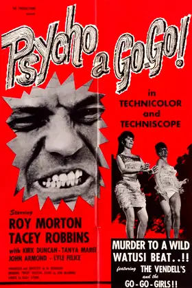 Psycho a Go-Go poster