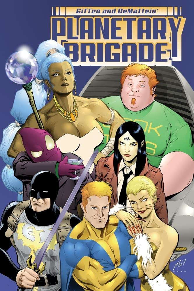 Giffen and Dematteis' Planetary Brigade poster