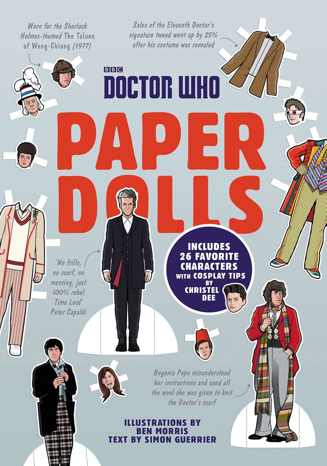 Doctor Who: Paper Dolls: A Coloring Book poster