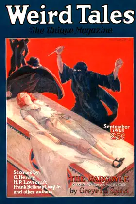 Weird Tales, September 1925: Vol. VI, No. 3 poster