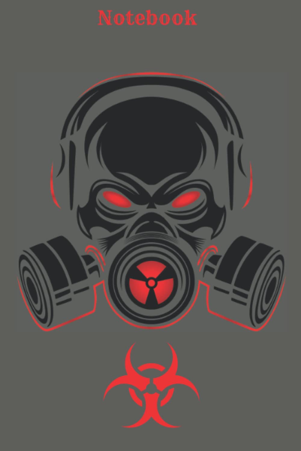 Notebook: Biohazard Notebook: 6x9" with 120 lined pages poster