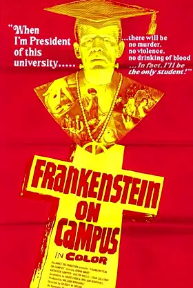 Dr. Frankenstein on Campus poster