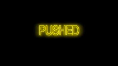 PUSHED Short Horror Film poster