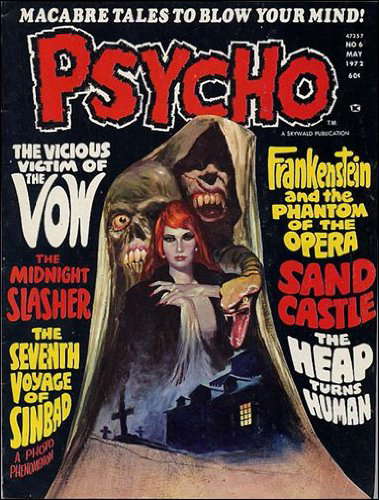 Psycho May 1972 Number 6 poster