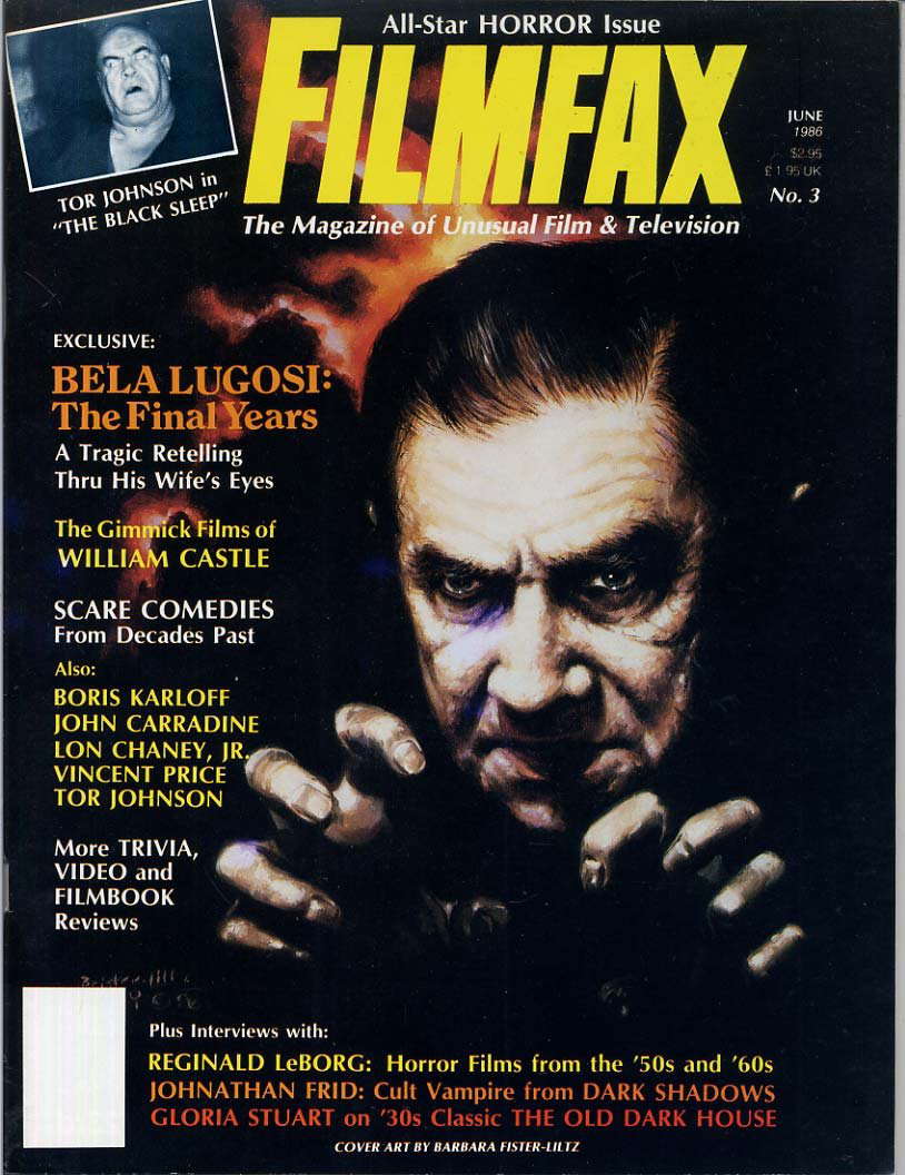 Filmfax 3 JUNE 1986 poster