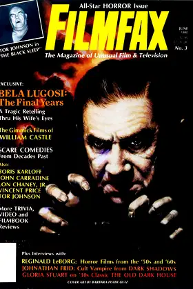 Filmfax 3 JUNE 1986 poster