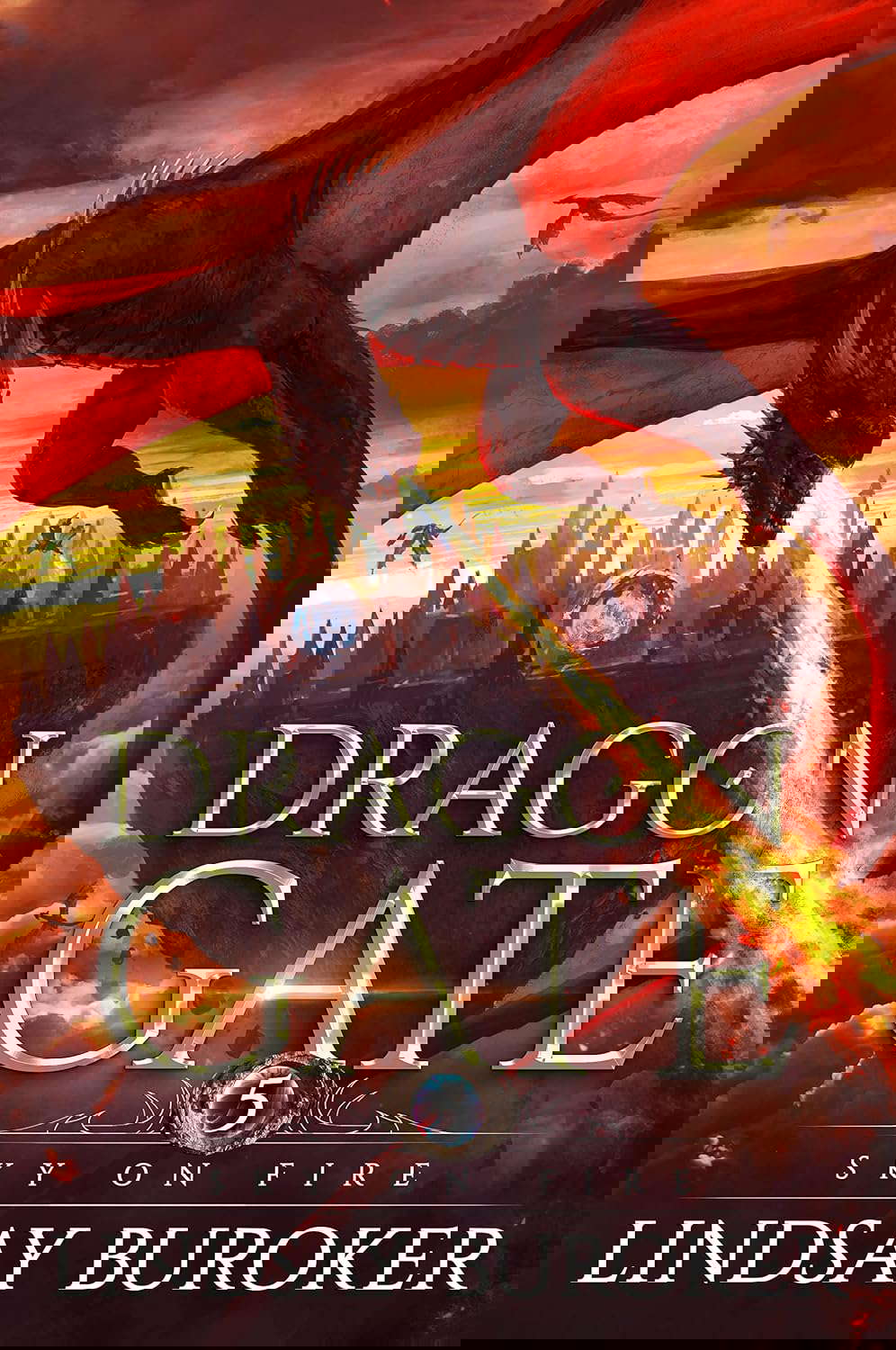 Sky on Fire (Dragon Gate Book 5) poster