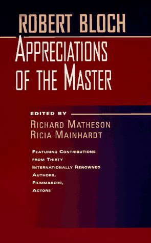 Robert Bloch: Appreciations of the Master poster