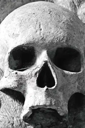 Gothic Skull Skeleton Composition Notebook poster