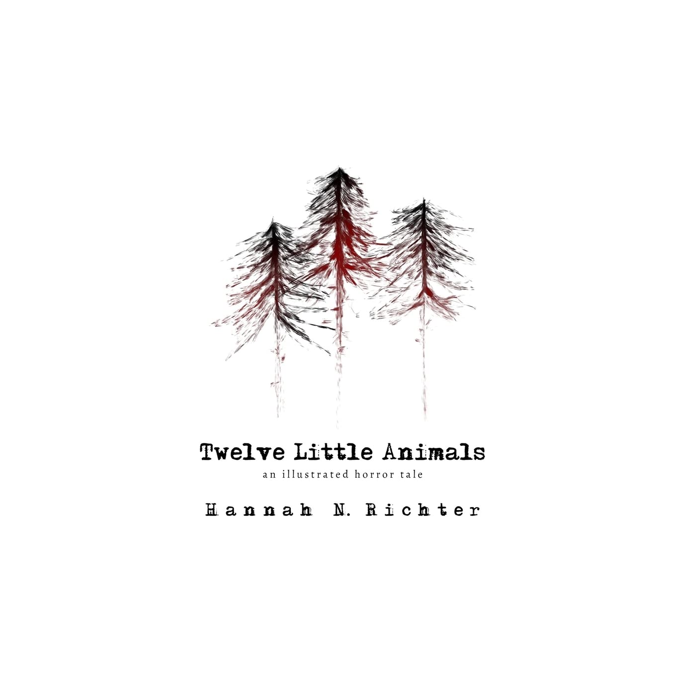 Twelve Little Animals: an illustrated horror tale poster
