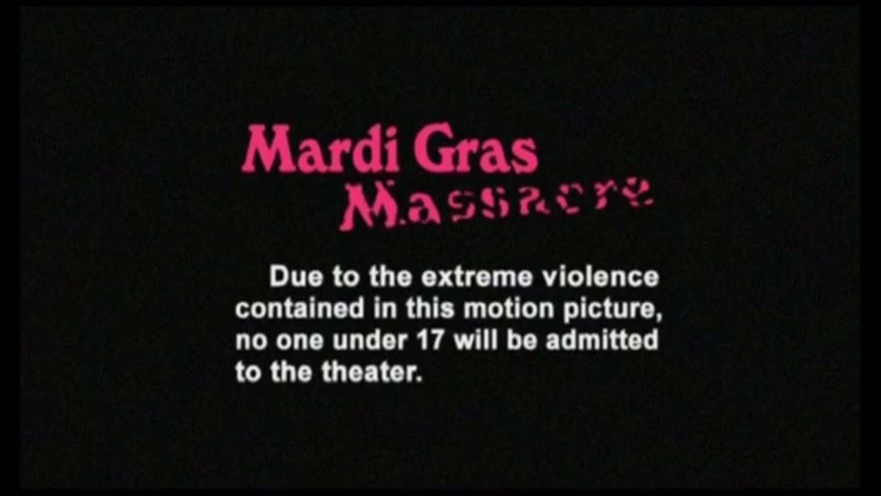 Poster for Mardi Gras Massacre