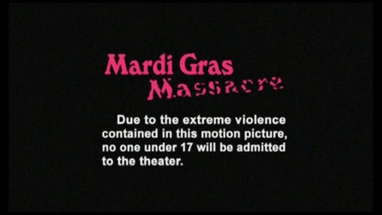 MARDI GRAS MASSACRE - (1978) TV Trailer poster