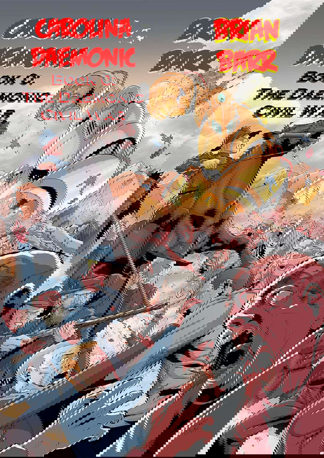Carolina Daemonic, Book 0: The Daemonic Civil War poster