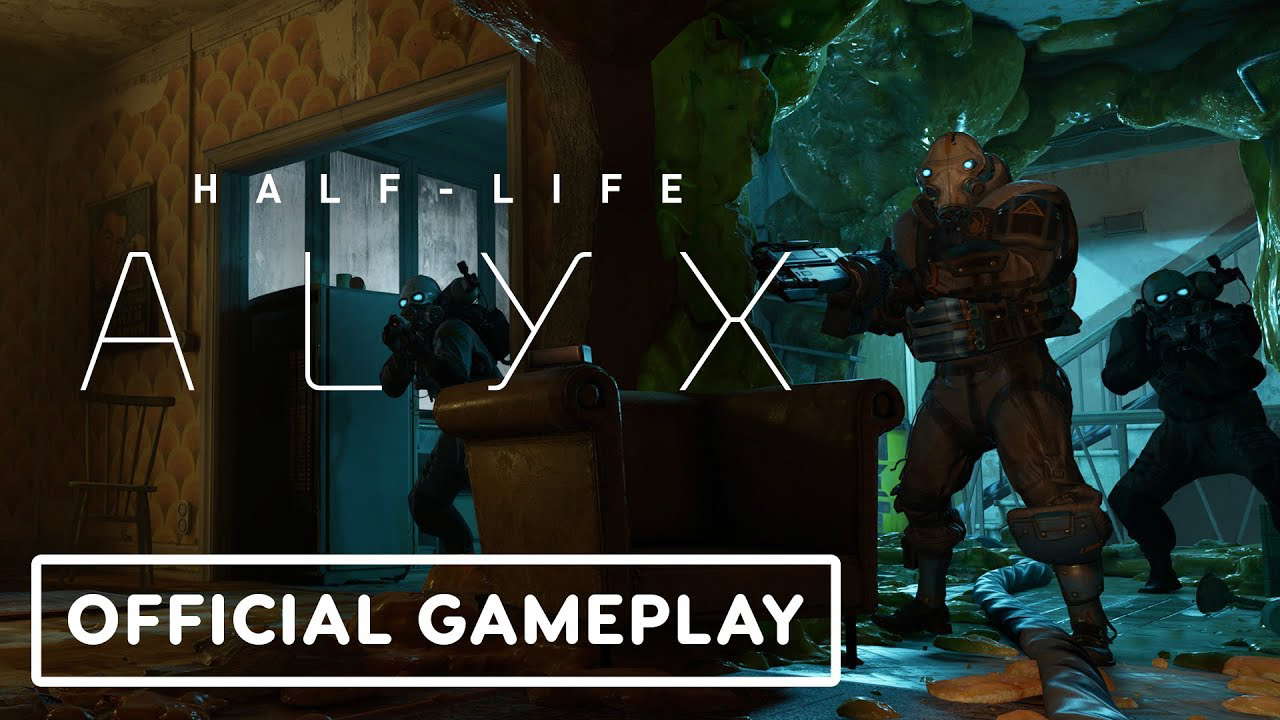 Half-Life: Alyx – Official Gameplay Trailer #3 (Combine Shootout)