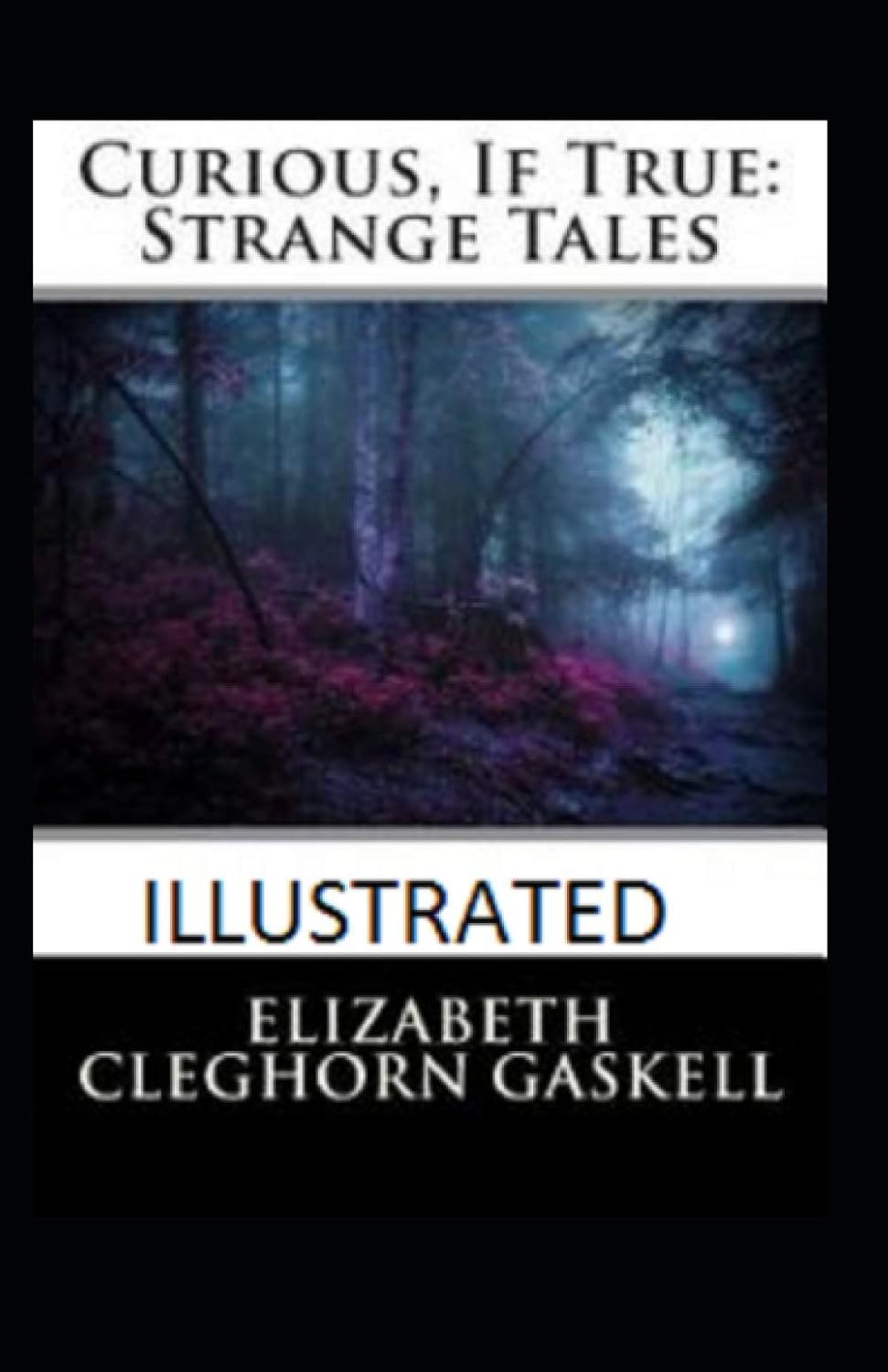 Curious If True Strange Tales illustrated poster