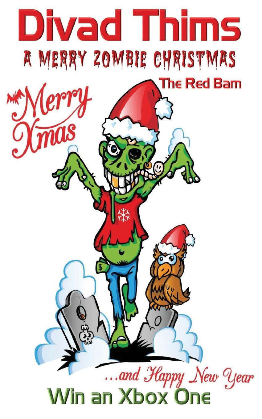 A Merry ZOMBIE Christmas: The red Barn poster