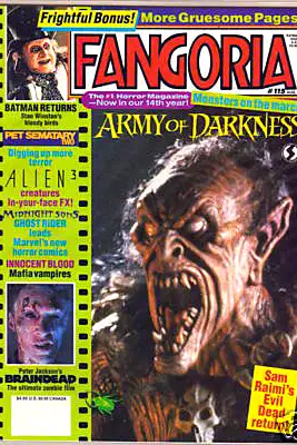 Fangoria Horror Magazine Issue # 115 August 1992 poster