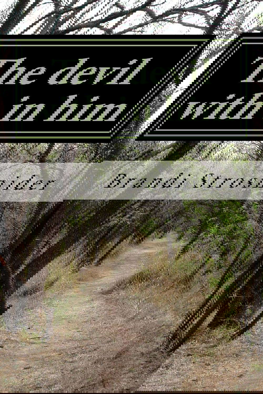 The devil with in him poster