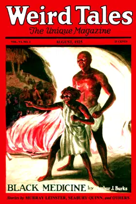 Weird Tales, August 1925: Vol. VI, No. 2 poster