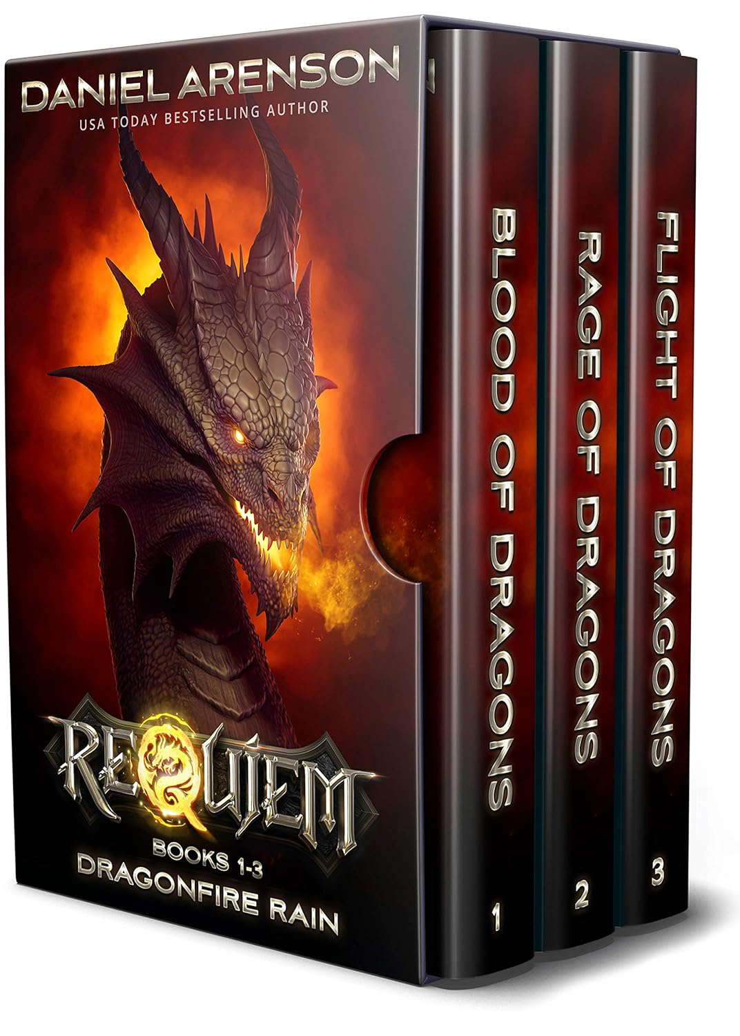 Dragonfire Rain: The Complete Trilogy (World of Requiem) poster