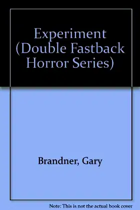Experiment (Double Fastback Horror Series) poster