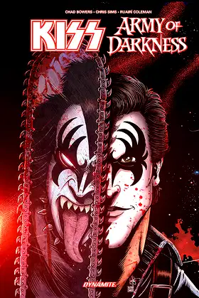 Kiss/Army of Darkness TP poster