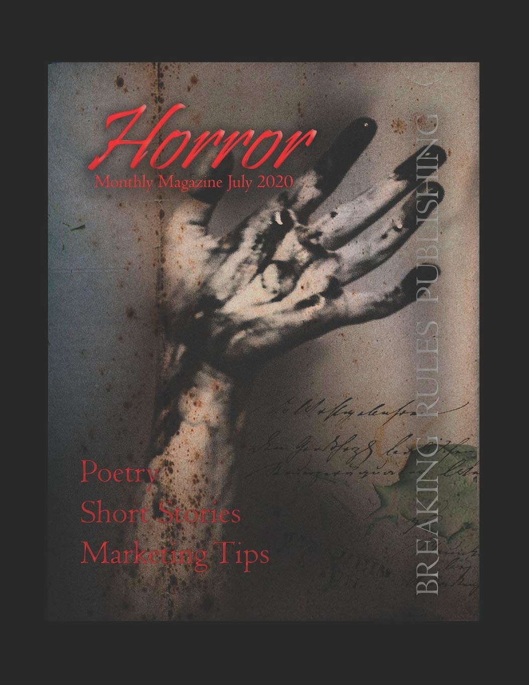 Horror Magazine July 2020 Issue poster