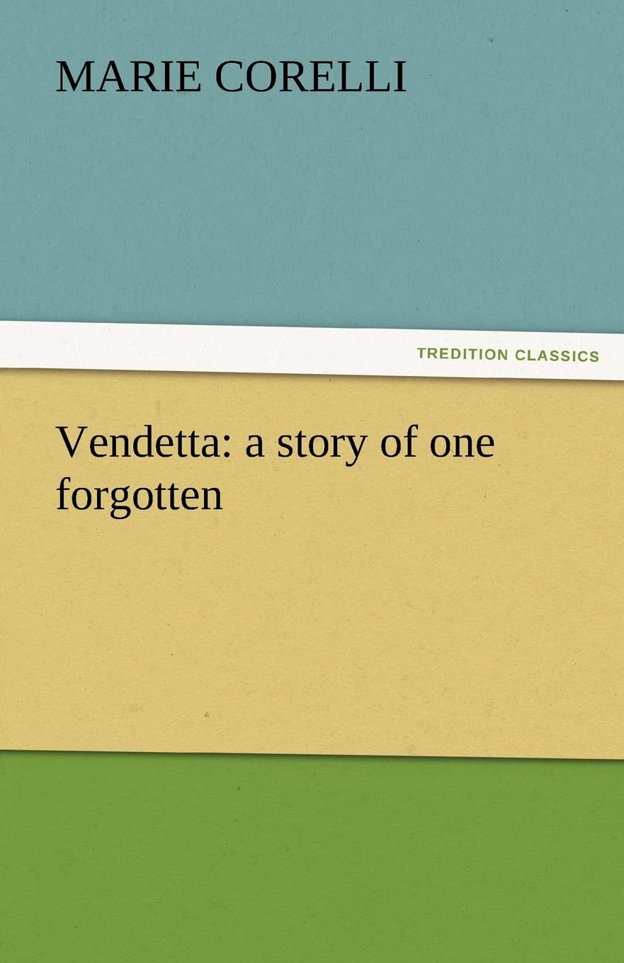 Vendetta: A Story of One Forgotten poster