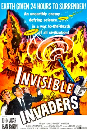 Invisible Invaders poster