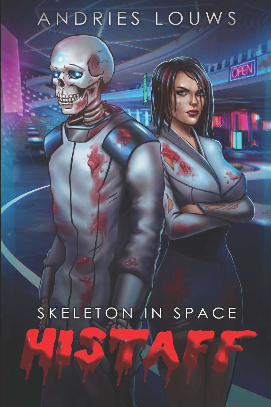 Histaff: A Sci-Fi LitRPG (Skeleton in Space) poster