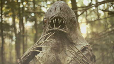 "Don't Let the Riverbeast Get You!" Trailer poster