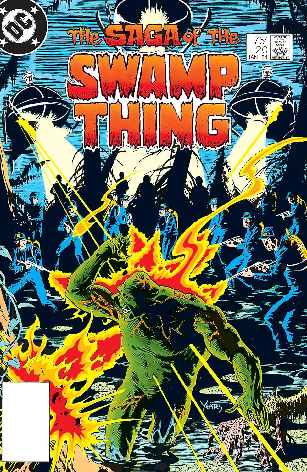 Swamp Thing (1982-1996) #20 poster