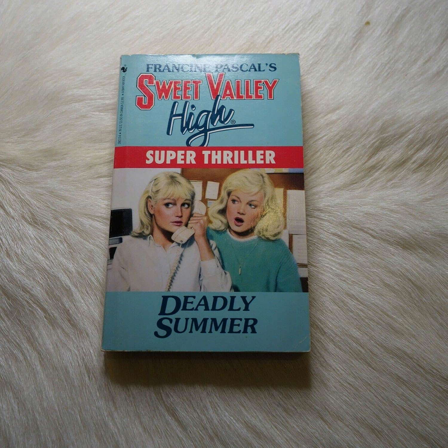 DEADLY SUMMER (Sweet Valley High Super Thrillers) poster