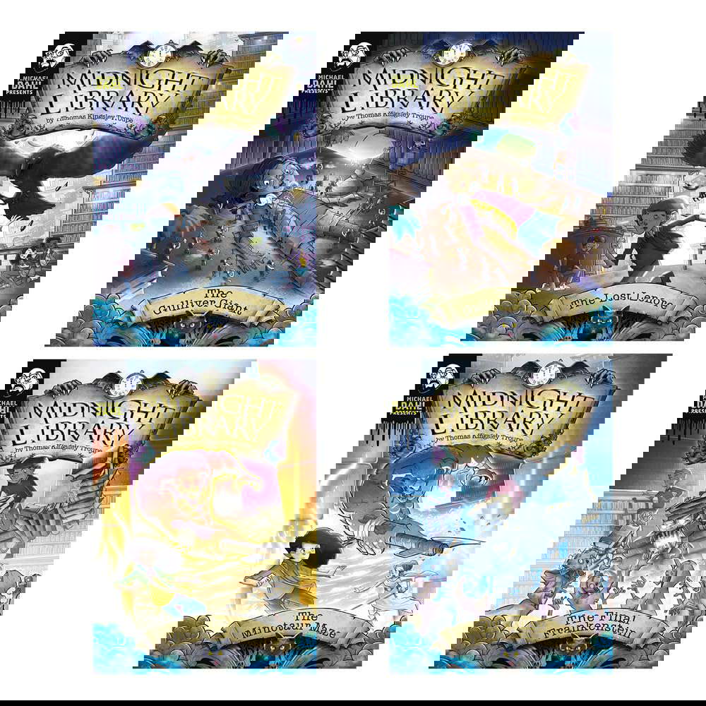 Michael Dahl Presents: Midnight Library 4D poster