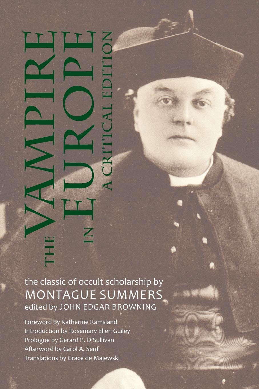 The Vampire in Europe: A Critical Edition poster