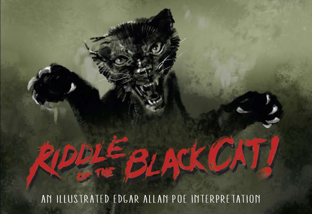 Riddle of the Black Cat: An Illustrated Edgar Allan Poe Interpretation poster
